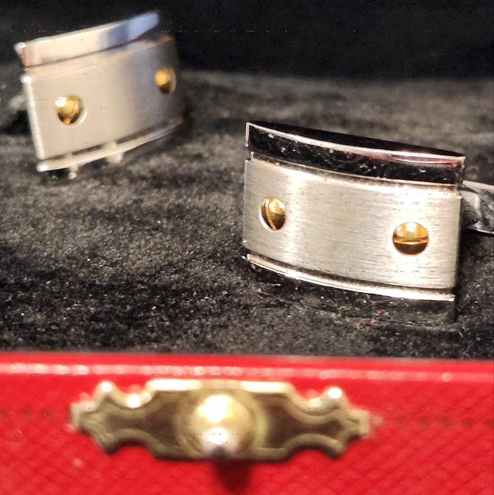 CARTIER Santos de Cartier cufflinks